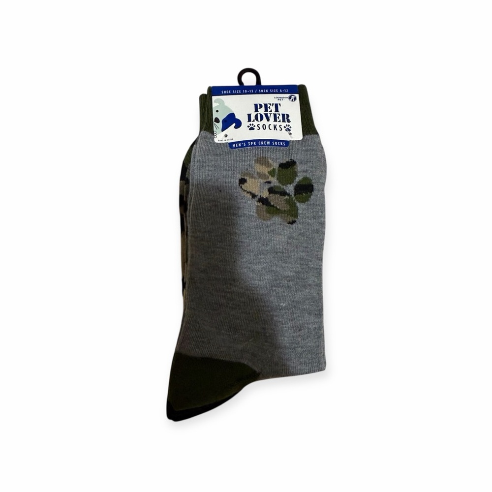 5/$30 🎈 Lexington pet cat dad pet lovers sock set